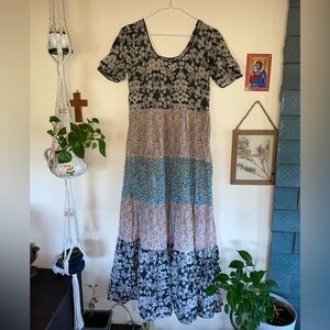 NATURAL LIFE Multicolor Floral Maxi Dress